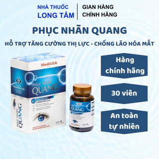 Bổ Mắt Phục Nhãn Quang Tăng Cường Thị Lực Mắt Chống Mỏi Mắt giúp sáng mắt, Dứt Điểm Mờ Nhòe Mờ Mắt