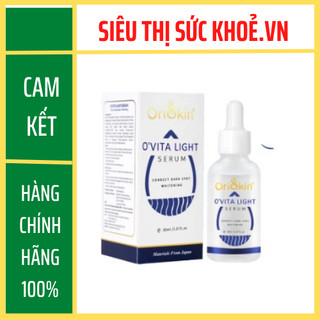OriSkin O’vita Light Serum 🍀[CHÍNH HÃNG]🍀 Serum Mờ Thâm Trắng Da Kiềm Dầu Se Khít Lỗ Chân Lông