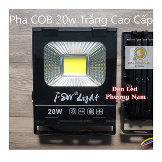 [FSW] Đèn Pha Led 20w thiếu wat và đủ wat