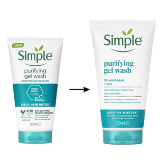 Sữa Rửa Mặt Dịu Nhẹ Simple 150ml