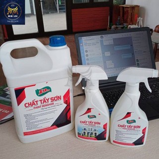 Chất tẩy sơn Zippro 5lít, Tẩy sơn trên cửa nhôm, tẩy bã băng keo trên kính