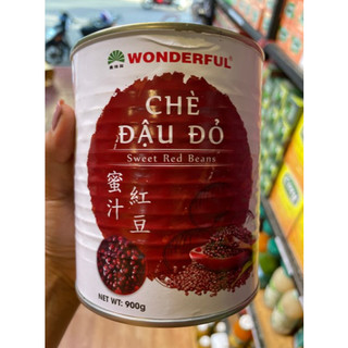 Chè Đậu Đỏ Wonderful Lon 900g