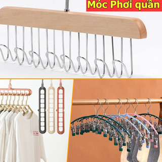 Móc Treo Quần Áo Thông Minh Đa Năng Lỗ Dùng Treo Tủ Hoặc Phơi Đồ Hasago Móc Treo quần áo thông minh Móc Phơi quần áo