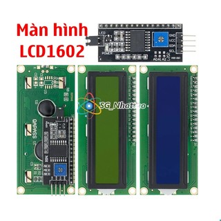 Lcd1602 1602 mô-đun lcd màn hình xanh dương/ xanh lá 16x2 ký tự màn hình lcd i2c 5v cho arduino