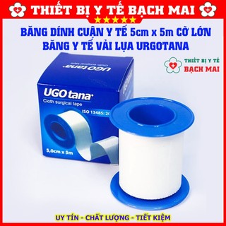 Băng Dính Vải Lụa Y Tế Ugotana Cỡ Lớn [5x5cm]
