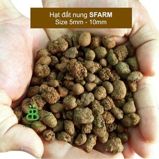 Viên đất nung SFARM (sỏi nhẹ) 5-10mm - Túi 5dm3