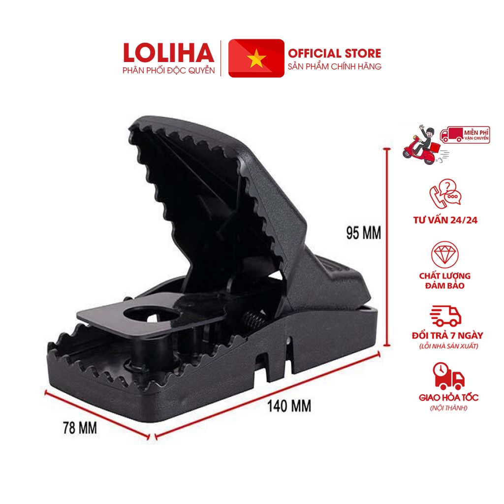 🏵️FREESHIP🏵️ Combo 5 Kẹp bẫy chuột tự sập