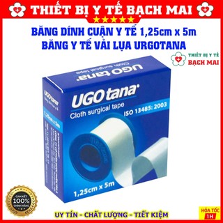 Băng Cuộn Vải Lụa Y Tế Ugo tana Cỡ Nhỏ [1,25x5cm]