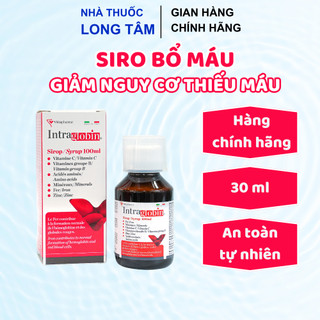 Siro Bổ Máu Bổ Sung Sắt Intraglobin Ngăn Ngừa Tình Trạng Thiếu Máu Viên Bổ Máu Cho Mẹ Bầu