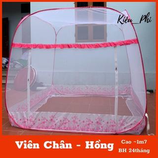 Mùng chụp ngủ tự bung chống muỗi, màn chụp thông minh cao cấp gấp gọn không đáy Kiều Phi