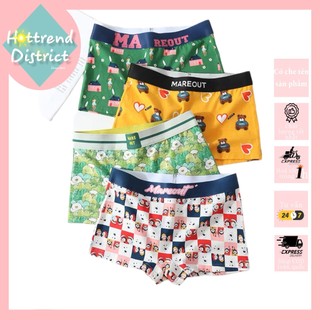 Quần lót, quần boxer dành cho nữ/tomboy chất liệu cotton cao cấp hoạ tiết