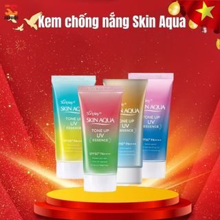 Skin Aqua Kem Chống Nắng Nâng Tone Kiềm Dầu Sunplay SPF50+ PA++++ Nhật Bản