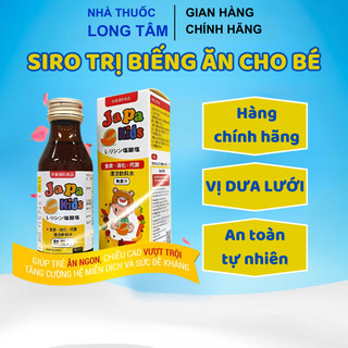 Siro Ăn Ngon Cho Bé Japa Kids Giúp Bé Ăn Ngon Tăng Cân Chuẩn Khoa Học Con Cao Lớn Vượt Trội 100ml