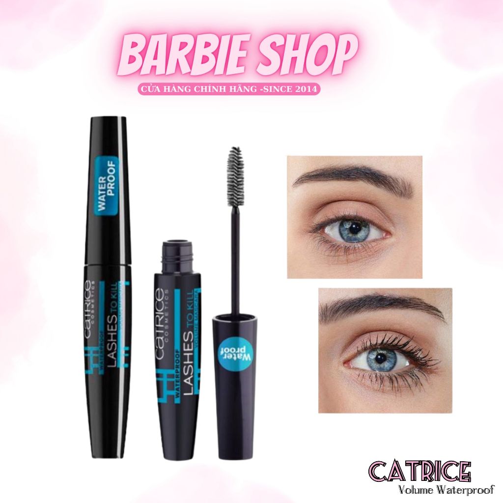 Mascara Dày Mi Catrice Lashes To Kill Waterproof Volume (4/2025)