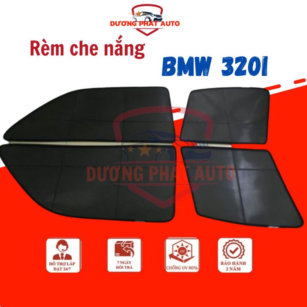 Rèm Che Nắng Xe BMW 320i F30 Hàng Loại 1 MR.ÔTÔ Cao Cấp