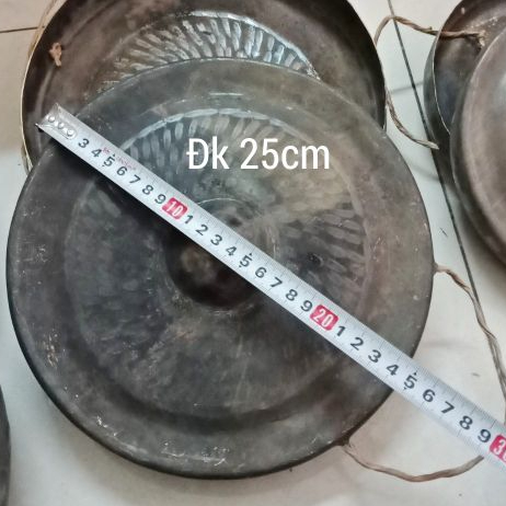 cồng chiêng bằng đồng size nhỏ 25cm