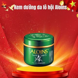 Kem dưỡng ẩm da lô hội xanh Aloins Eaude Cream trắng da toàn thân Nhật Bản 185g