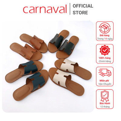 Dép Da Chữ H Thời Trang Carnaval – Phong Cách Hiện Đại, Thanh Lịch, Đa Màu Sắc Trẻ Trung - VS54