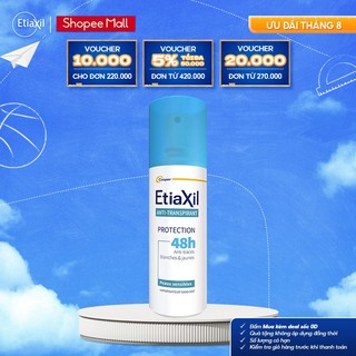 Xịt Khử Mùi Và Ngăn Mồ Hôi Tức Thì 48h Etiaxil 100ml