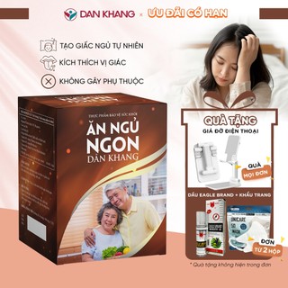 Viên uống ăn ngủ ngon Dân Khang cải thiện mất ngủ giúp ăn ngon miệng ngủ ngon và sâu giấc