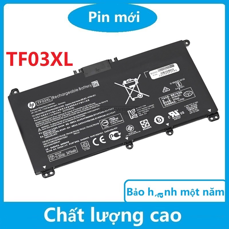☸PIN ZIN TF03XL PAVILION 14-BF 14-BK 15-CC 15-CK, Pavilion 14-BF 15-CC 15-CD 14-BF 17-AR(Bảo hành 12