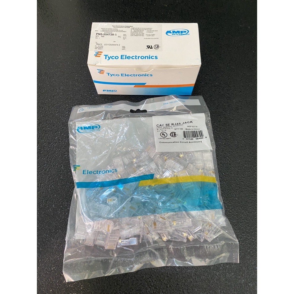 Hạt mạng AMP cat 5