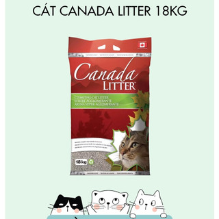 [Cát Đất Sét] Cát Vệ Sinh Cho Mèo Canada Bao 18kg