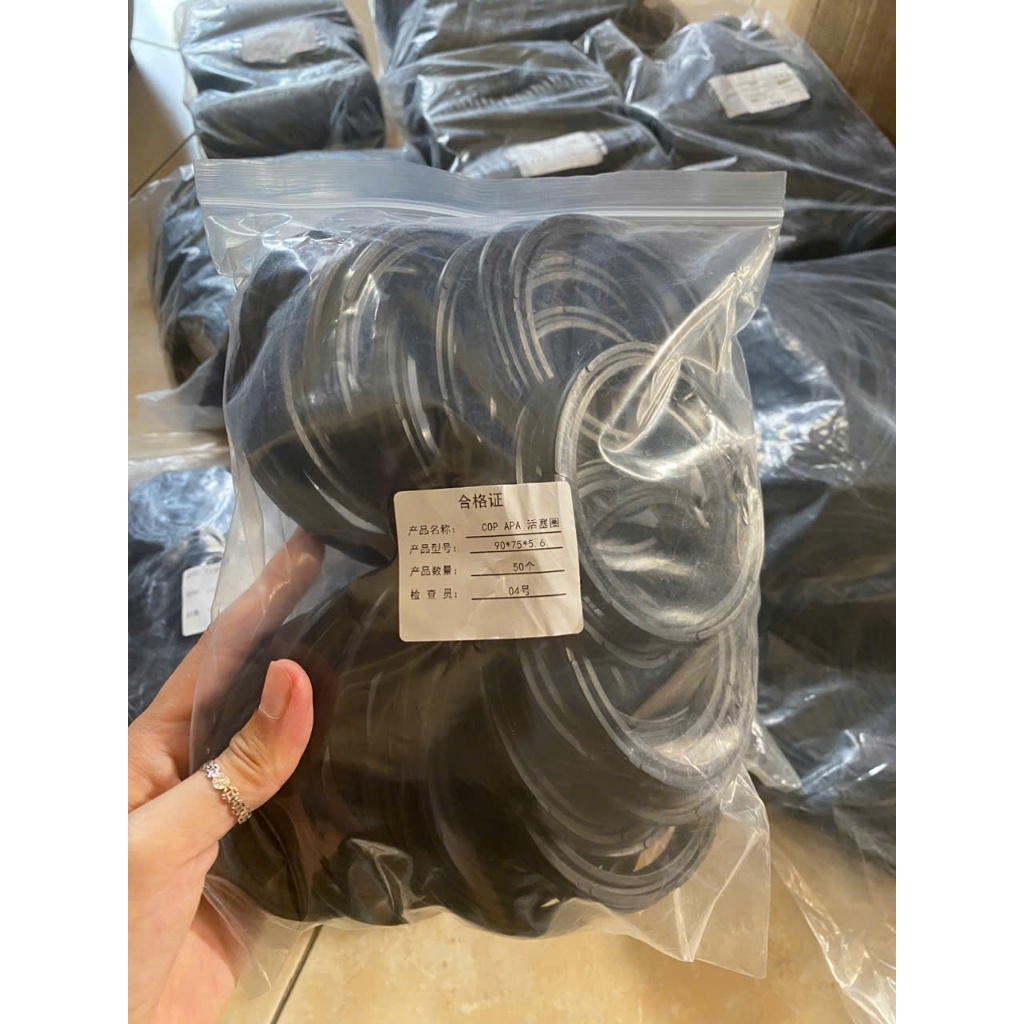 Phốt khí nén APA 90*75*5.6 ĐỦ CÁC THÔNG SỐ phốt piston khí nén 2 chiều Pneumatic Seals-APA Type