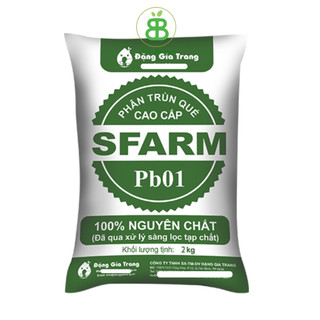 PHÂN TRÙN QUẾ SFARM NGUYÊN CHẤT 2KG