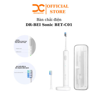 Bàn chải điện xiaomi Shell DR-BEI Sonic BET-C01 / DR BEI S03 - Bảo hành 3 tháng