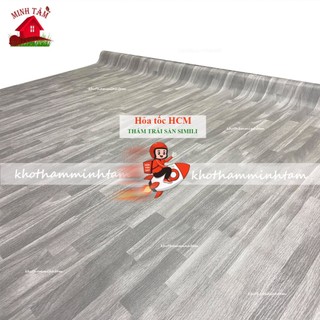 [RẺ VÔ ĐỊCH] THẢM NHỰA SIMILI TRẢI SÀN VÂN GỖ, TRANG TRÍ DÀY 0.5MM