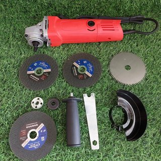 Máy mài góc cầm tay công tắc đuôi công suất 1000w, lõi đồng máy cắt sắt căt gạch hay máy cắt gỗ