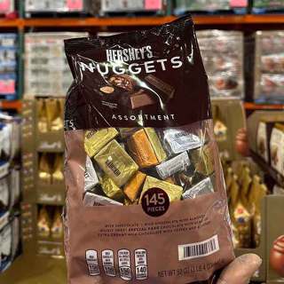 Kẹo Socola Hershey Nuggets Mỹ - 145 viên _ date 4 / 2025