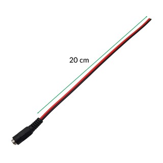 Jack DC cái có dây 5.5x2.1mm