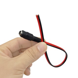 Jack DC cái có dây 5.5x2.1mm