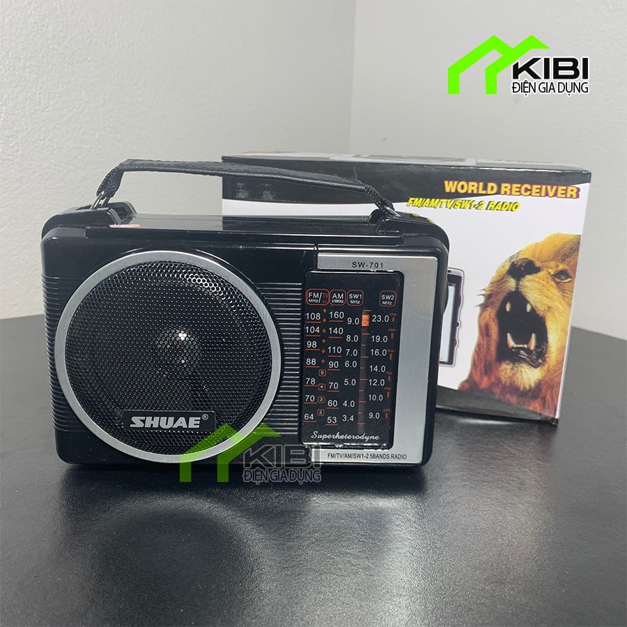 Đài fm radio, radio cassette 701 loa âm thanh sống động