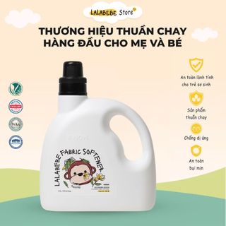 Nước Xả Thuần Chay Lalabebe K-MOM Hàn Quốc Thành Phấn Tự Nhiên An Toàn Cho Da Trẻ Em 1300ml 1700ml