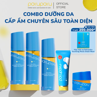 Combo Dưỡng Da Cấp Ẩm Chuyên Sâu Toàn Diện Cho Mọi Loại Da Kể Cả Da Nhạy Cảm - Chính Hãng Nhật Bản