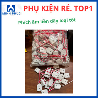 Combo 100 phích âm có dây hàng loại đẹp, dùng cho lắp camera và thiết bị điện loại tốt