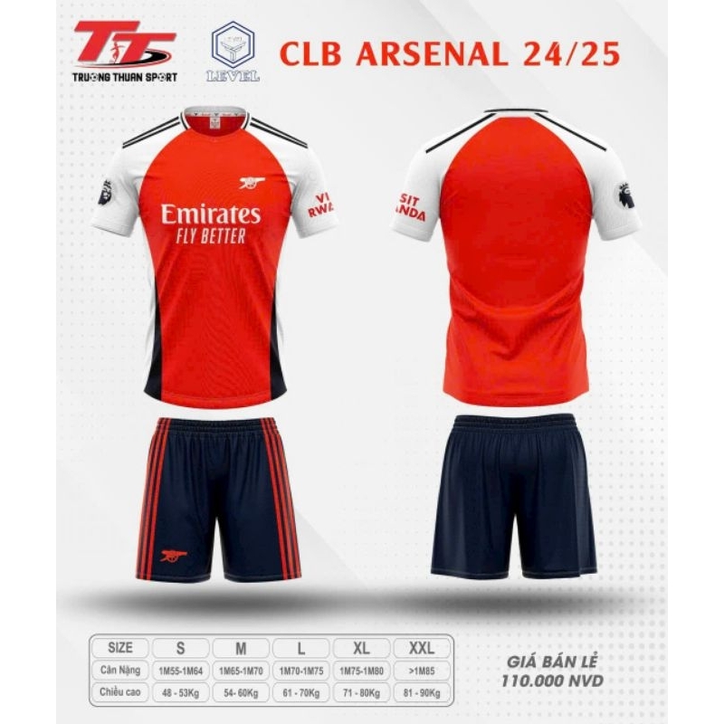 Đồ thể thao CLB ARSENAL