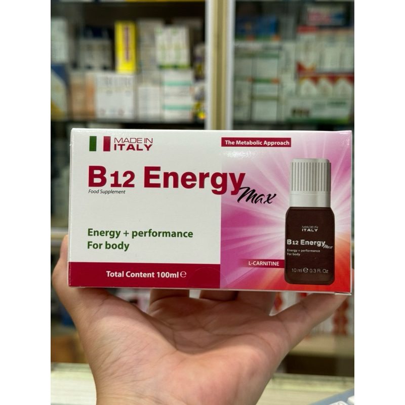 B12 ENERGY Max bổ sung acid aminvà Vitamin B12 cho cơ thể