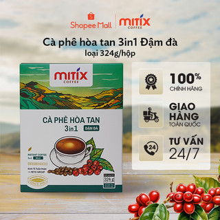 Cà phê hòa tan 3in1 Mitix Đậm Đà (18gr x 18 gói)