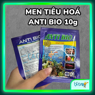 ANTI BIO: Men tiêu hóa cho cá cảnh - Gói 10g (Hàng Công Ty)