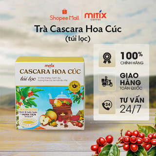 Trà túi lọc Mitix Cascara hoa cúc 24gr ( 12 gói x 2gr)