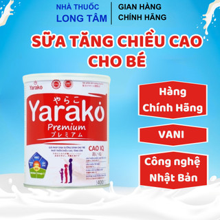 Sữa Tăng Chiều Cao Cho Bé YARAKO PREMIUM CAO IQ Giúp Trẻ Phát Triển Chiều Cao Tăng Cân Và Đề Kháng