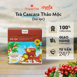 Trà túi lọc Mitix Cascara Thảo Mộc 24gr (12 gói x 2gr)