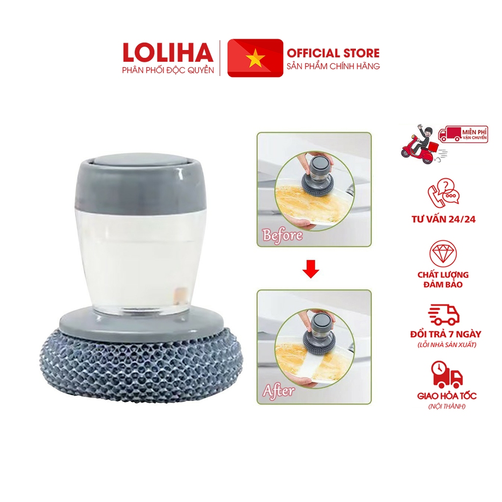 🏵️FREESHIP🏵️ Combo 5 Cọ xoong, nồi có bình chứa (LOẠI CÓ BÌNH CHỨA)