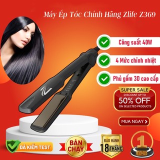  Máy Duỗi Uốn Ép Là Thẳng Tóc Zlife Tạo kiểu Đa Năng Kiểu Dáng mini Dễ Sử Dụng Tốt Hơn Kemei 