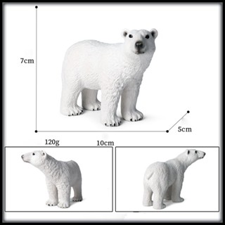  Mô hình động vật con Gấu bắc cực Polar bear - Chính hãng 