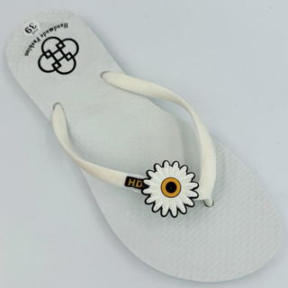 Dép xỏ ngón nữ HD sticker hoa cute có đế chống trượt mang đi chơi đa dạng màu và size